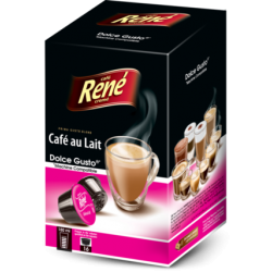Rene Dolce Gusto Café au Lait - 16 sztuk